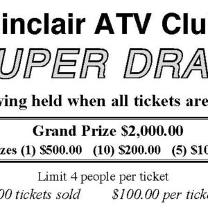 Sinclair ATV Club Super Draw